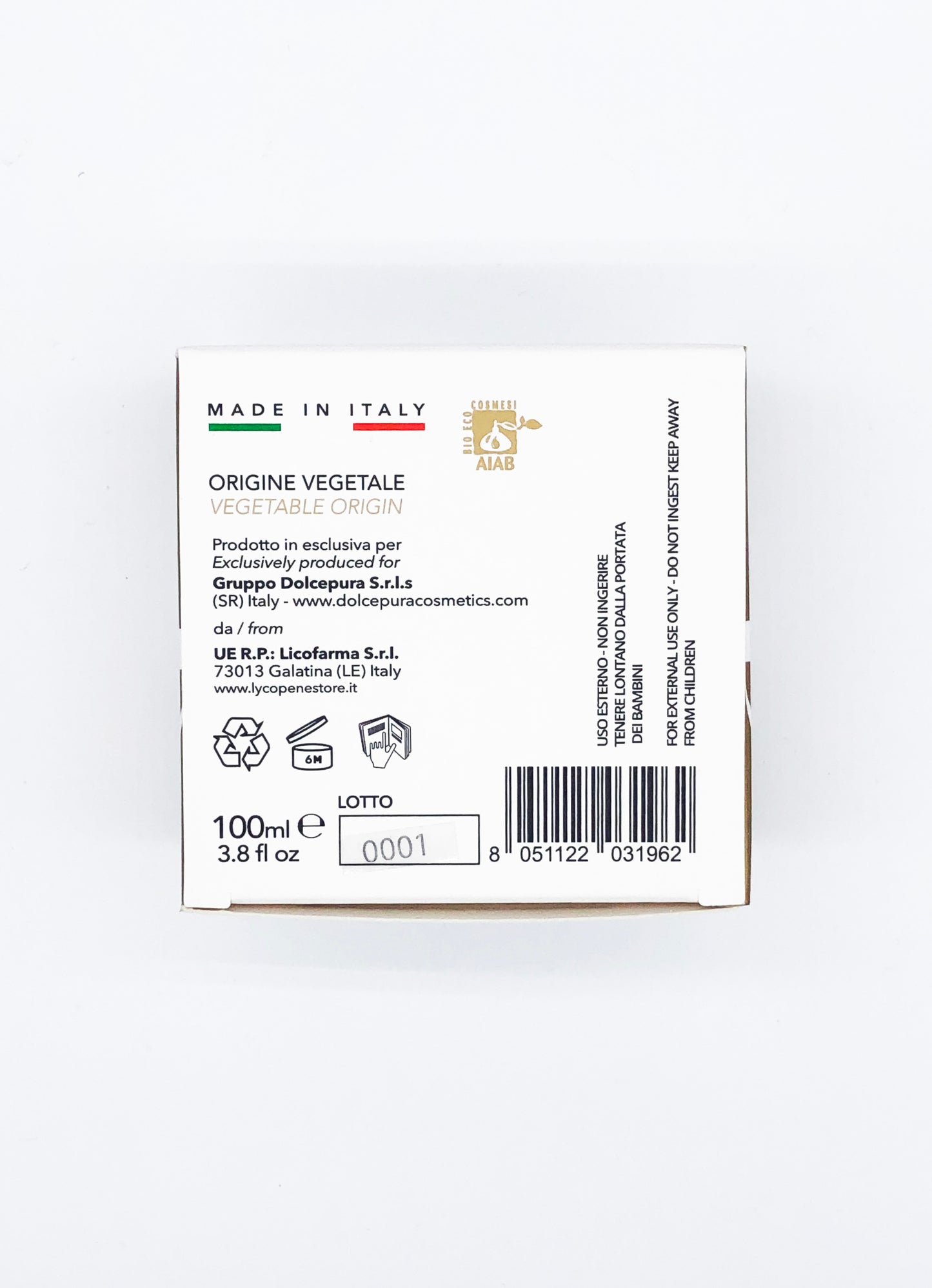 Для ЛИЦА косметическая маска "NATURALMENTE BELLA" - с ликопином и опунцией (омолаживающая, стимулирующая и регенерирующая). Органическое и растительное происхождение