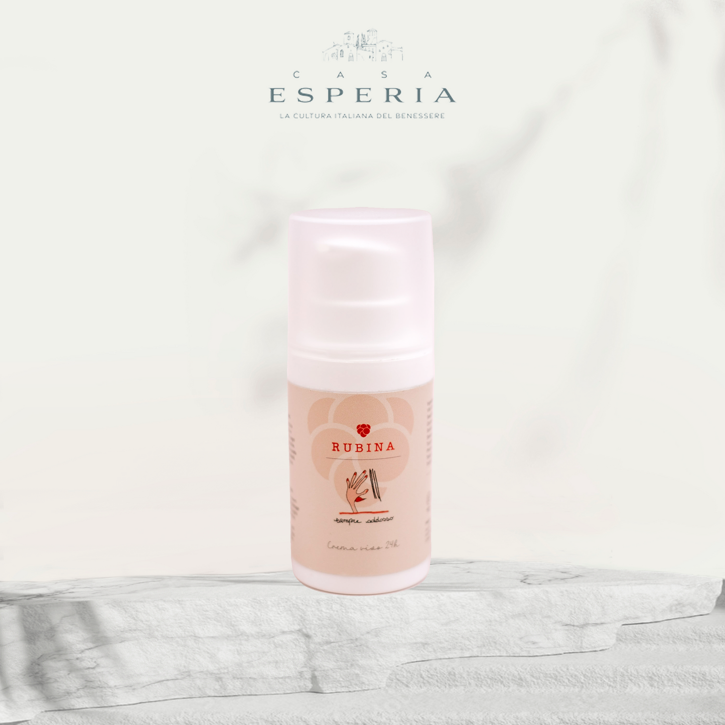 CARA y OJOS crema 2 en 1 "SIEMPRE ADDOSSO 24h" Extractos de Uva y Aceite Precioso 30ml